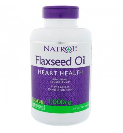 Omega-3 Flax Seed Oil 1000 mg 200 caps Natrol
